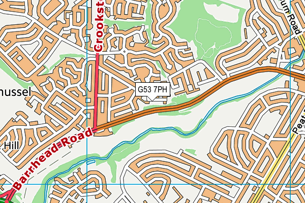 G53 7PH map - OS VectorMap District (Ordnance Survey) G53 7PH map - OS VectorMap District (Ordnance Survey)
