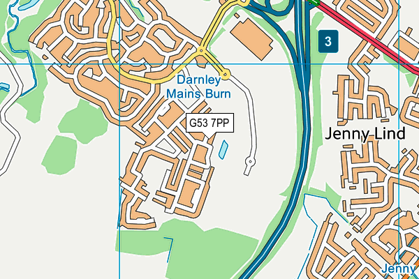 G53 7PP map - OS VectorMap District (Ordnance Survey) G53 7PP map - OS VectorMap District (Ordnance Survey)