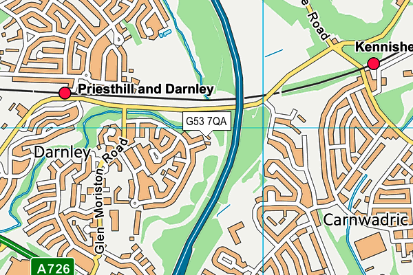 G53 7QA map - OS VectorMap District (Ordnance Survey) G53 7QA map - OS VectorMap District (Ordnance Survey)