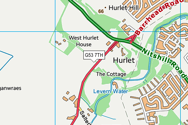 G53 7TH map - OS VectorMap District (Ordnance Survey) G53 7TH map - OS VectorMap District (Ordnance Survey)