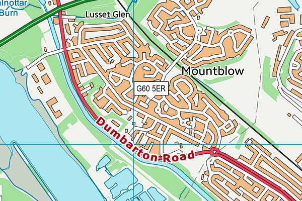 G60 5ER map - OS VectorMap District (Ordnance Survey)