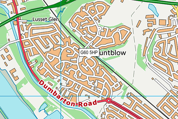 G60 5HP map - OS VectorMap District (Ordnance Survey) G60 5HP map - OS VectorMap District (Ordnance Survey)