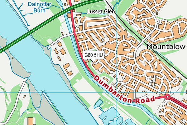 G60 5HU map - OS VectorMap District (Ordnance Survey) G60 5HU map - OS VectorMap District (Ordnance Survey)