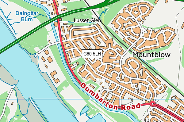 G60 5LH map - OS VectorMap District (Ordnance Survey) G60 5LH map - OS VectorMap District (Ordnance Survey)