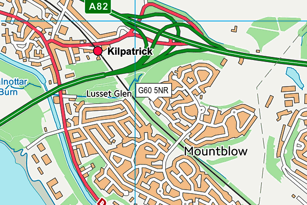 G60 5NR map - OS VectorMap District (Ordnance Survey) G60 5NR map - OS VectorMap District (Ordnance Survey)