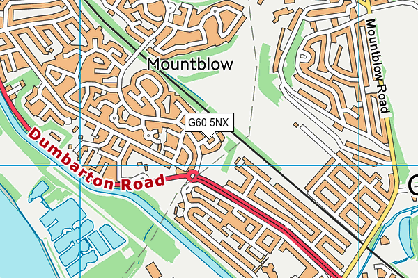 G60 5NX map - OS VectorMap District (Ordnance Survey) G60 5NX map - OS VectorMap District (Ordnance Survey)