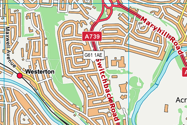 G61 1AE map - OS VectorMap District (Ordnance Survey) G61 1AE map - OS VectorMap District (Ordnance Survey)