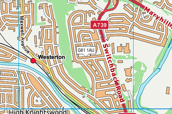 G61 1AU map - OS VectorMap District (Ordnance Survey) G61 1AU map - OS VectorMap District (Ordnance Survey)