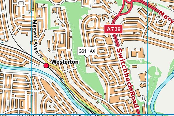 G61 1AX map - OS VectorMap District (Ordnance Survey) G61 1AX map - OS VectorMap District (Ordnance Survey)