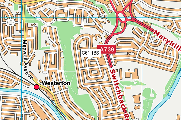 G61 1BS map - OS VectorMap District (Ordnance Survey) G61 1BS map - OS VectorMap District (Ordnance Survey)