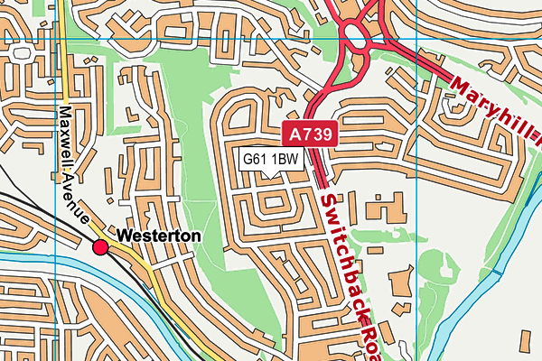 G61 1BW map - OS VectorMap District (Ordnance Survey) G61 1BW map - OS VectorMap District (Ordnance Survey)