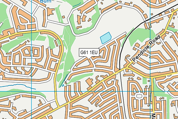 G61 1EU map - OS VectorMap District (Ordnance Survey) G61 1EU map - OS VectorMap District (Ordnance Survey)