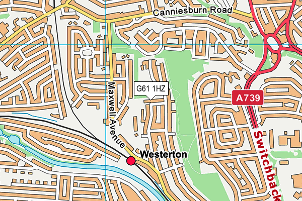 G61 1HZ map - OS VectorMap District (Ordnance Survey) G61 1HZ map - OS VectorMap District (Ordnance Survey)