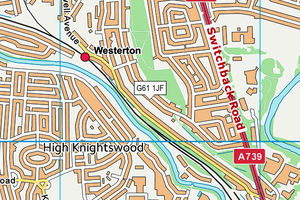 G61 1JF map - OS VectorMap District (Ordnance Survey) G61 1JF map - OS VectorMap District (Ordnance Survey)