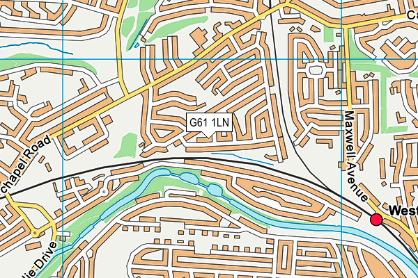 G61 1LN map - OS VectorMap District (Ordnance Survey) G61 1LN map - OS VectorMap District (Ordnance Survey)