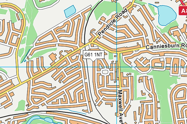 G61 1NT map - OS VectorMap District (Ordnance Survey) G61 1NT map - OS VectorMap District (Ordnance Survey)