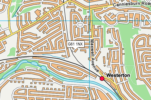 G61 1NX map - OS VectorMap District (Ordnance Survey) G61 1NX map - OS VectorMap District (Ordnance Survey)