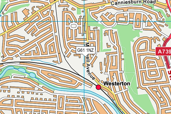 G61 1NZ map - OS VectorMap District (Ordnance Survey) G61 1NZ map - OS VectorMap District (Ordnance Survey)