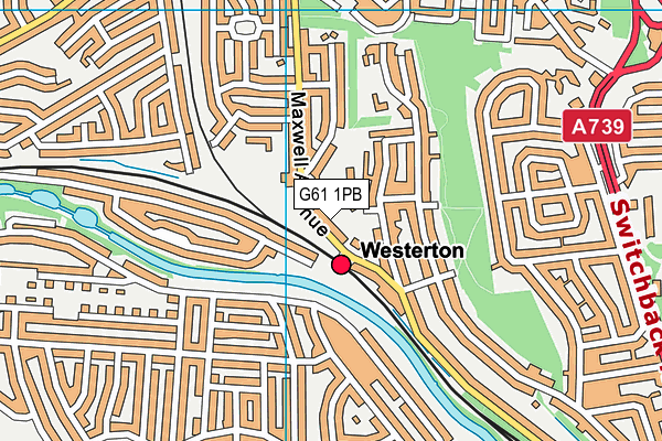 G61 1PB map - OS VectorMap District (Ordnance Survey) G61 1PB map - OS VectorMap District (Ordnance Survey)