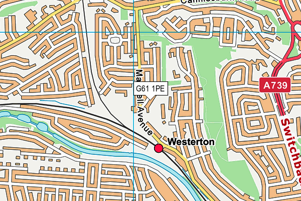 G61 1PE map - OS VectorMap District (Ordnance Survey) G61 1PE map - OS VectorMap District (Ordnance Survey)