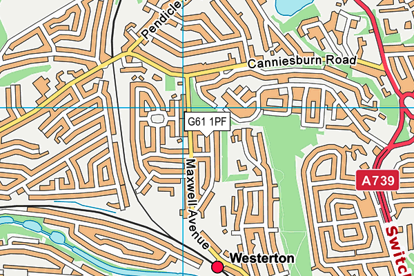 G61 1PF map - OS VectorMap District (Ordnance Survey) G61 1PF map - OS VectorMap District (Ordnance Survey)