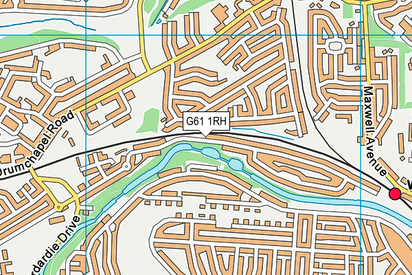 G61 1RH map - OS VectorMap District (Ordnance Survey) G61 1RH map - OS VectorMap District (Ordnance Survey)