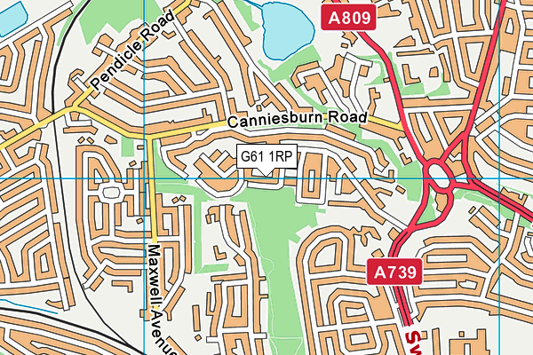G61 1RP map - OS VectorMap District (Ordnance Survey) G61 1RP map - OS VectorMap District (Ordnance Survey)