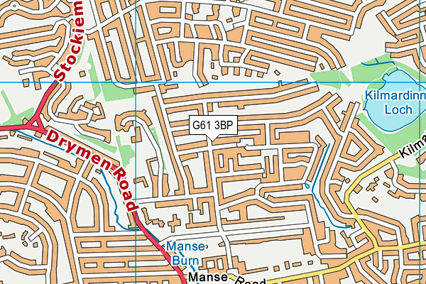 G61 3BP map - OS VectorMap District (Ordnance Survey) G61 3BP map - OS VectorMap District (Ordnance Survey)