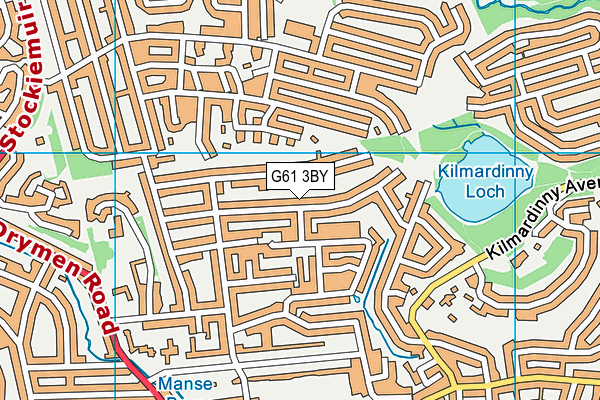 G61 3BY map - OS VectorMap District (Ordnance Survey) G61 3BY map - OS VectorMap District (Ordnance Survey)