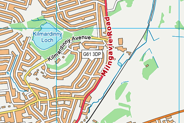 G61 3DP map - OS VectorMap District (Ordnance Survey) G61 3DP map - OS VectorMap District (Ordnance Survey)