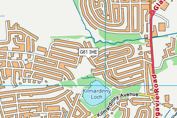 G61 3HE map - OS VectorMap District (Ordnance Survey) G61 3HE map - OS VectorMap District (Ordnance Survey)