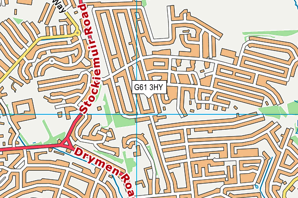 G61 3HY map - OS VectorMap District (Ordnance Survey) G61 3HY map - OS VectorMap District (Ordnance Survey)