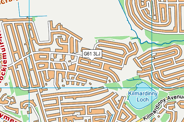 G61 3LJ map - OS VectorMap District (Ordnance Survey) G61 3LJ map - OS VectorMap District (Ordnance Survey)