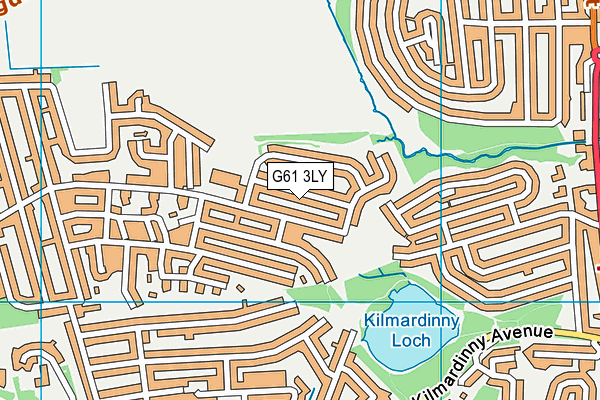 G61 3LY map - OS VectorMap District (Ordnance Survey) G61 3LY map - OS VectorMap District (Ordnance Survey)