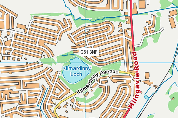 G61 3NF map - OS VectorMap District (Ordnance Survey) G61 3NF map - OS VectorMap District (Ordnance Survey)