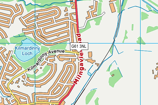G61 3NL map - OS VectorMap District (Ordnance Survey) G61 3NL map - OS VectorMap District (Ordnance Survey)