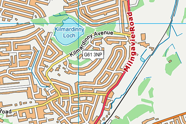 G61 3NP map - OS VectorMap District (Ordnance Survey) G61 3NP map - OS VectorMap District (Ordnance Survey)
