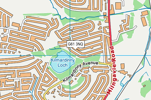 G61 3NQ map - OS VectorMap District (Ordnance Survey) G61 3NQ map - OS VectorMap District (Ordnance Survey)