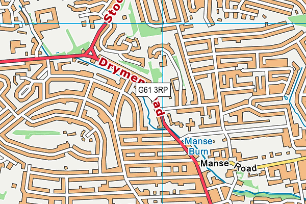 G61 3RP map - OS VectorMap District (Ordnance Survey) G61 3RP map - OS VectorMap District (Ordnance Survey)