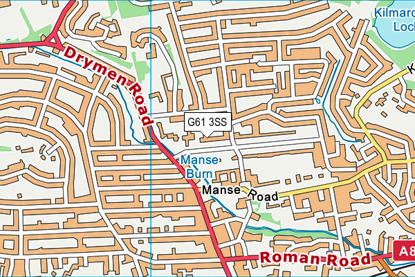 G61 3SS map - OS VectorMap District (Ordnance Survey) G61 3SS map - OS VectorMap District (Ordnance Survey)