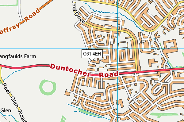 G61 4EH map - OS VectorMap District (Ordnance Survey) G61 4EH map - OS VectorMap District (Ordnance Survey)