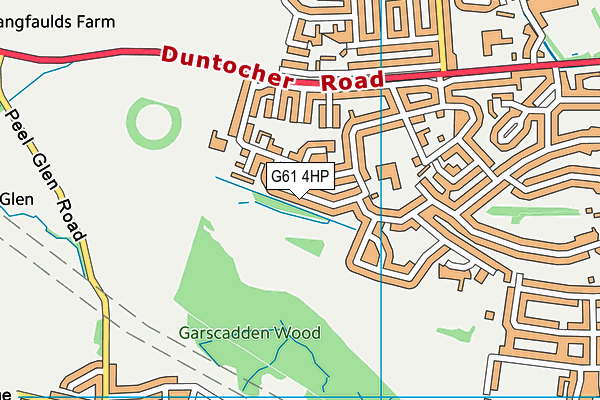 G61 4HP map - OS VectorMap District (Ordnance Survey) G61 4HP map - OS VectorMap District (Ordnance Survey)