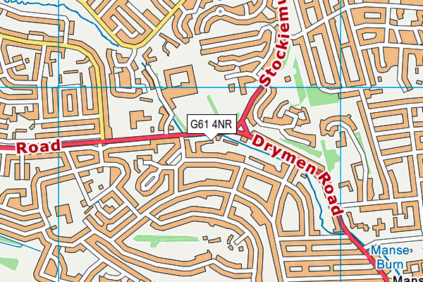 G61 4NR map - OS VectorMap District (Ordnance Survey) G61 4NR map - OS VectorMap District (Ordnance Survey)