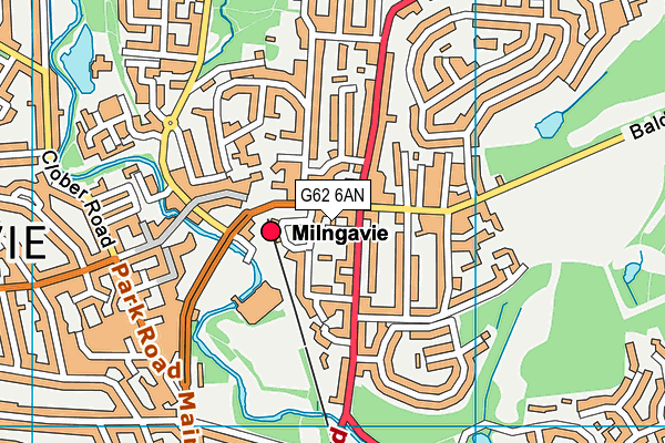 G62 6AN map - OS VectorMap District (Ordnance Survey) G62 6AN map - OS VectorMap District (Ordnance Survey)