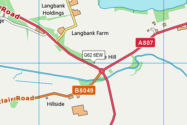 G62 6EW map - OS VectorMap District (Ordnance Survey) G62 6EW map - OS VectorMap District (Ordnance Survey)