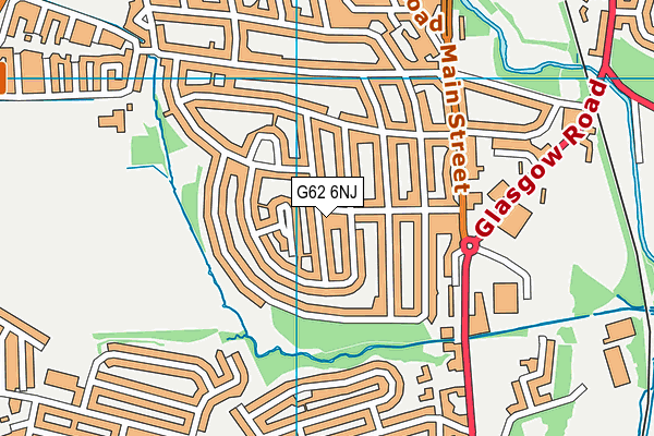 G62 6NJ map - OS VectorMap District (Ordnance Survey) G62 6NJ map - OS VectorMap District (Ordnance Survey)