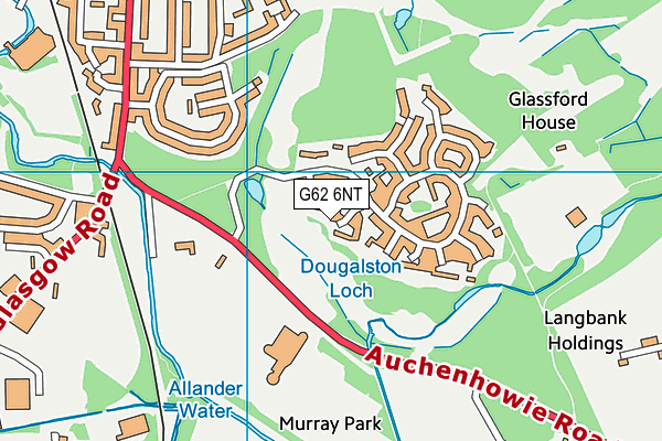 G62 6NT map - OS VectorMap District (Ordnance Survey) G62 6NT map - OS VectorMap District (Ordnance Survey)