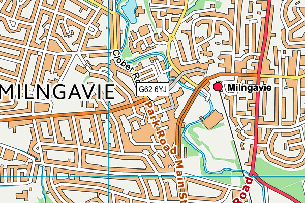 G62 6YJ map - OS VectorMap District (Ordnance Survey) G62 6YJ map - OS VectorMap District (Ordnance Survey)