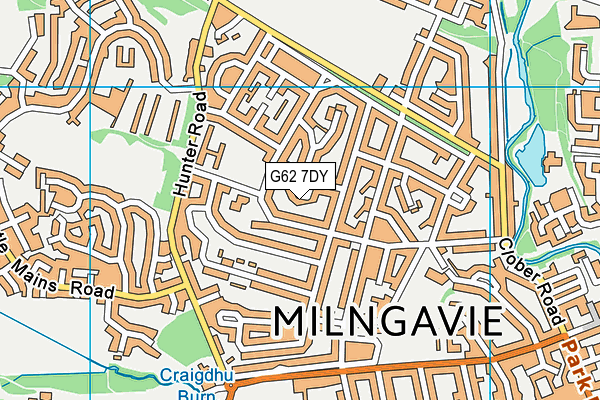 G62 7DY map - OS VectorMap District (Ordnance Survey) G62 7DY map - OS VectorMap District (Ordnance Survey)