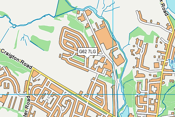 G62 7LG map - OS VectorMap District (Ordnance Survey) G62 7LG map - OS VectorMap District (Ordnance Survey)
